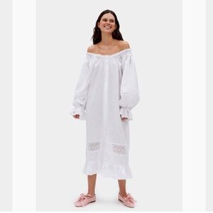 White Off-Shoulder Dress